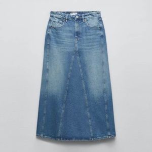 Denim skirt